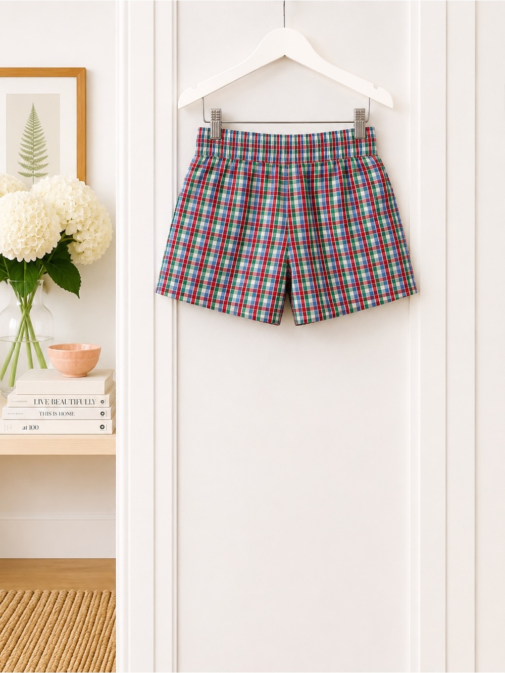 The Beaufort Bonnet Company- Boys Sheffield Shorts in Miss Porter’s Plaid- Sz. 4